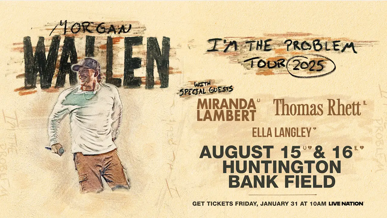 Morgan Wallen sets 2025 tour for 4th studio album ‘I’m the Problem’