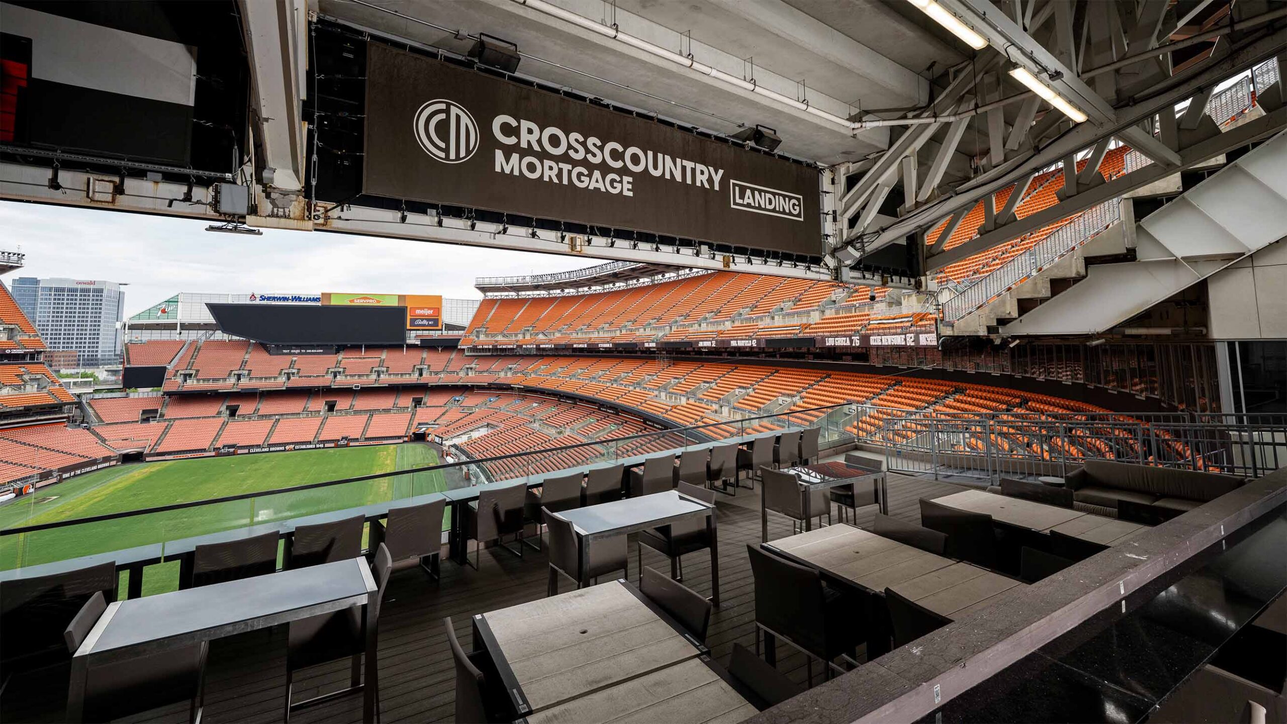 CrossCountry Mortgage Landing and Bud Light Balcony