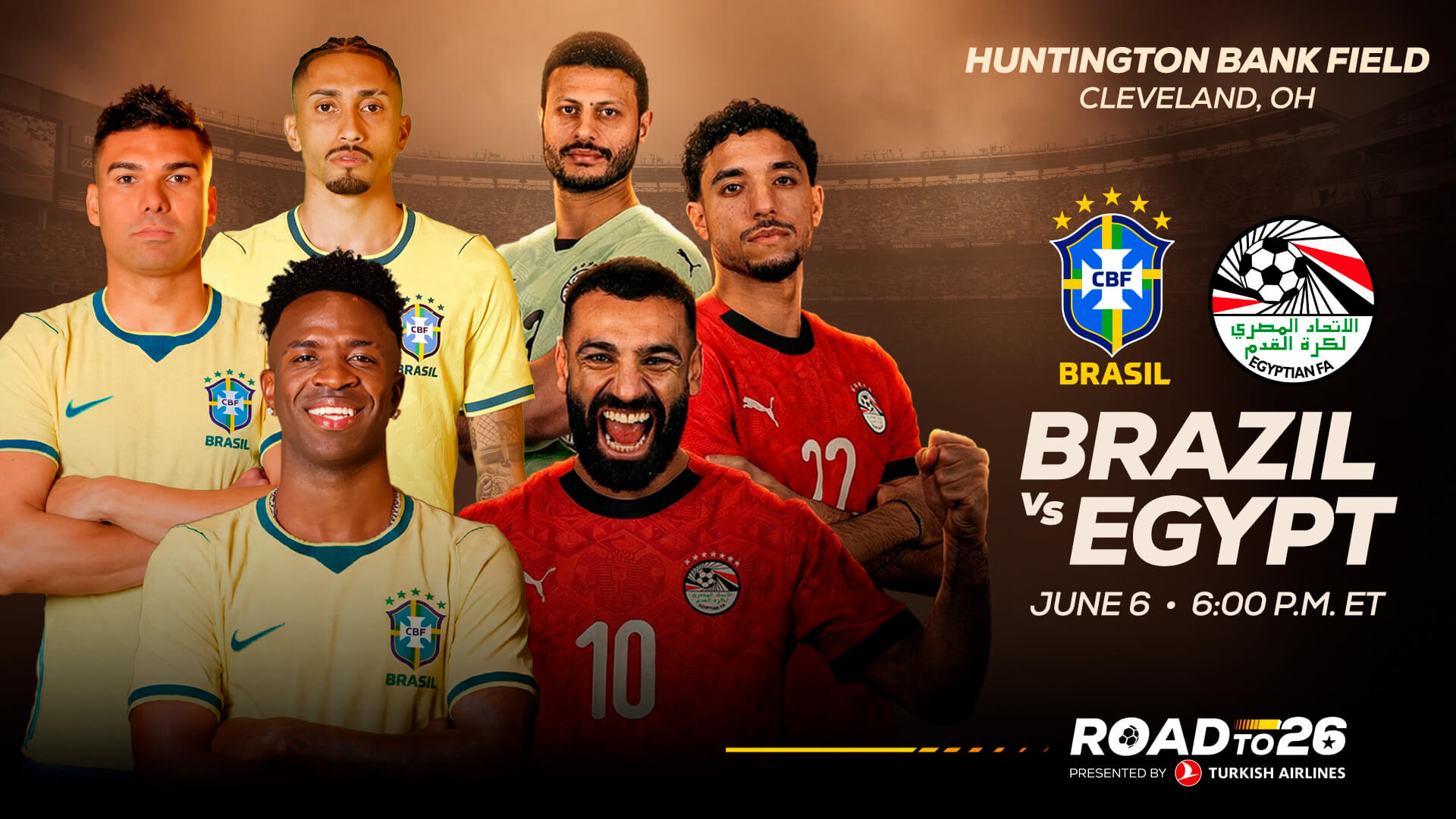 Brazil vs. Egypt